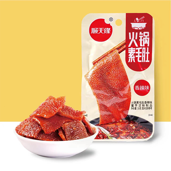 Hot pot vegetarian tripe with a fragrant and spicy taste