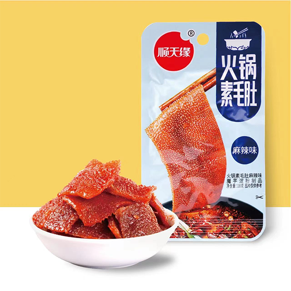 Hot pot vegetarian tripe with spicy flavor